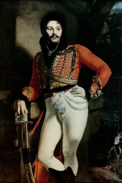 Portrait of Colonel Evgraf V. Davydov by Orest Adamovich Kiprensky